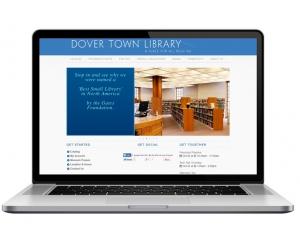 Dover Town Library Website Design
